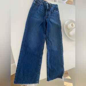 Levi’s rib cage ankle straight leg